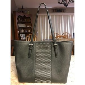 Michael Kors Jet Set Travel Micro Stud Tote